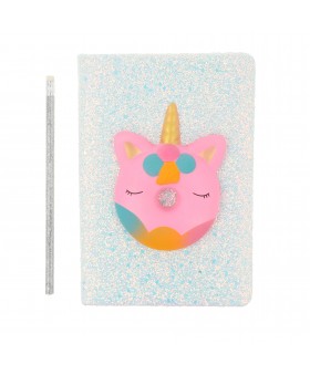 Cuaderno rosquilla "Unicornio"