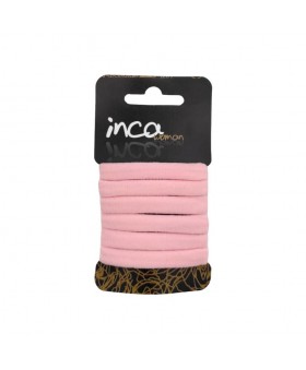 Pack de 6 gomas rosa palo