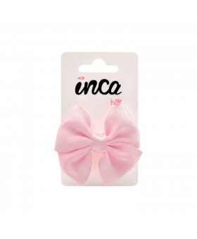 Lazo rosa pastel con pinza...