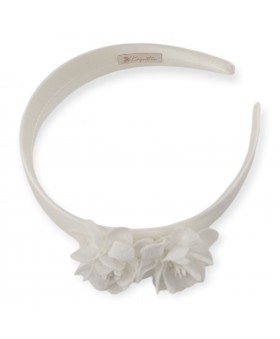 Tocado dos flores con...