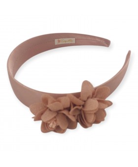 Tocado dos flores con...