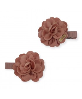 Pack de 2 pinzas con flor...