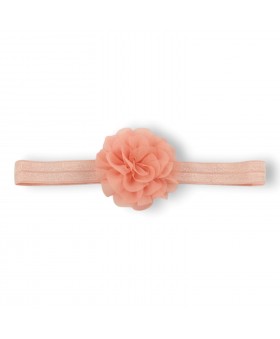 Diadema elástica con flor...