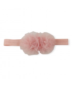 Diadema elástica con flores...