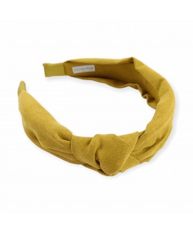 Diadema nudo lateral suede...