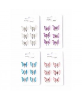 Pack de 6 mini pinzas...