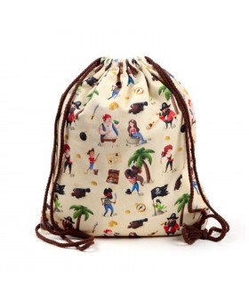 Mochila de Tela con cuerdas...