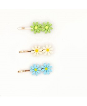 Pack de 3 horquillas flor