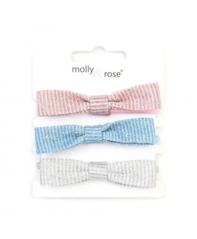 Pack de tres lazos con goma...