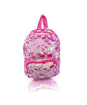 Mochila sirena con lentejuelas