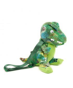 Mochila peluche dinosaurio