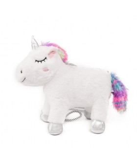 Bolsito peluche unicornio