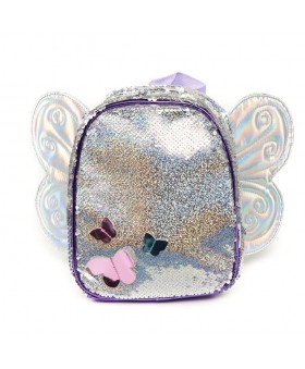Mochila con alas de mariposa