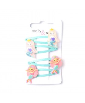 Set de 4 clips de sirenas