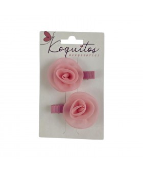 Pack de 2 espirales de organza