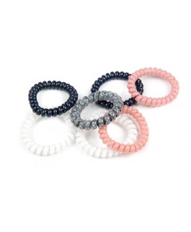 Set de 8 gomas cable de...