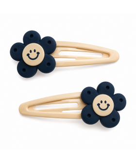Set 2 clips flor sonriente...