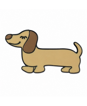 Pinza cocodrilo 3 cm perrito